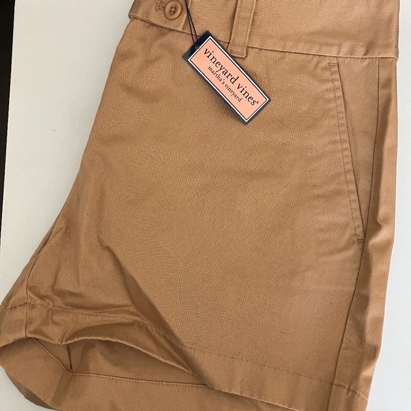 VINEYARD VINES - Double Button Shorts (Tan) - Picture 7 of 7